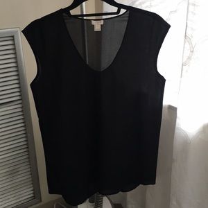 J.Crew Factory: Black Tank - 4